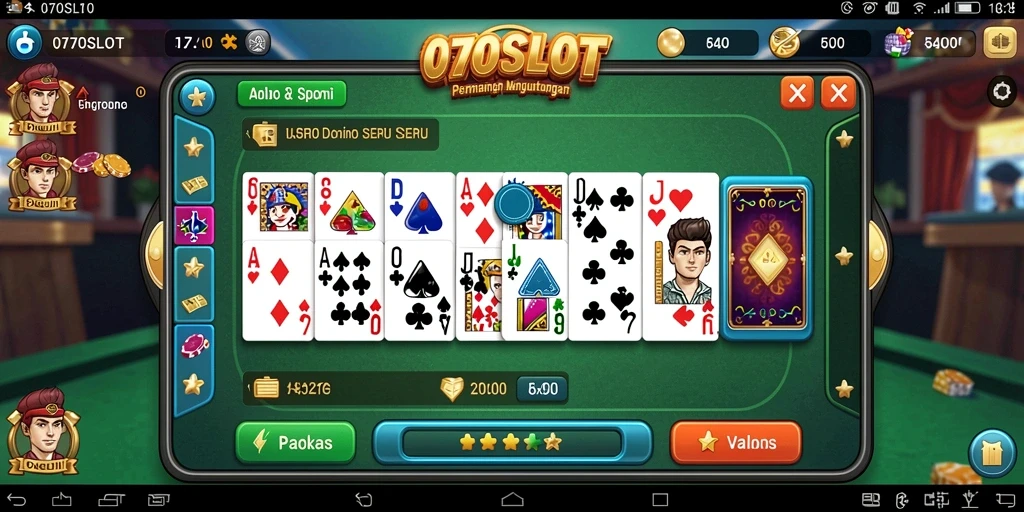 Screenshot gameplay <strong>070SLOT</strong> yang menarik dan penuh aksi.