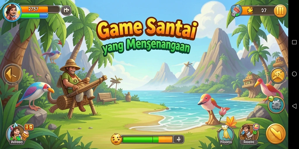 Screenshot gameplay 2757 yang menampilkan keseruan dalam bermain.