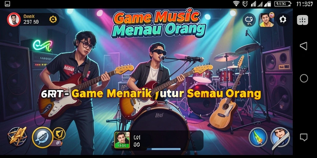 Tampilan gameplay 6RT yang seru dan interaktif.