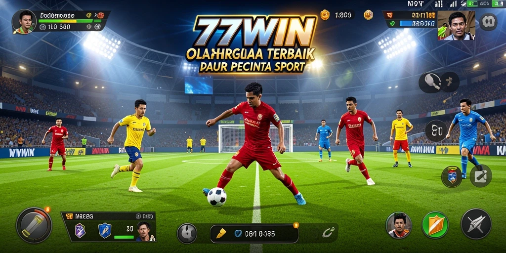 Tampilan gameplay menarik dari 77WIN yang menampilkan aksi olahraga seru.