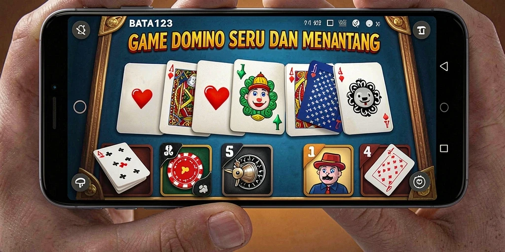 Tampilan gameplay BATA123 yang mendebarkan di dunia Domino.