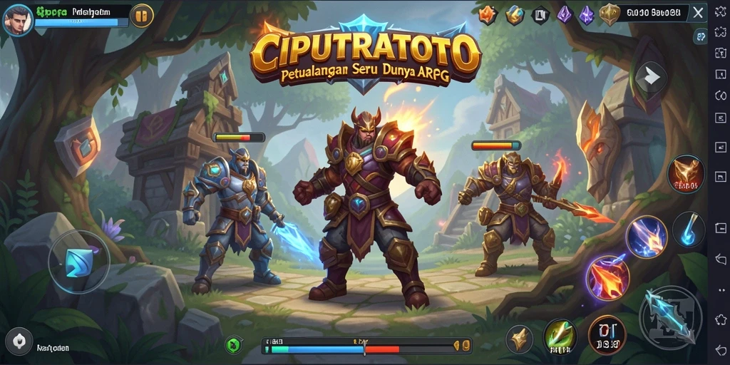 Tampilan gameplay yang seru dan menantang di CIPUTRATOTO.