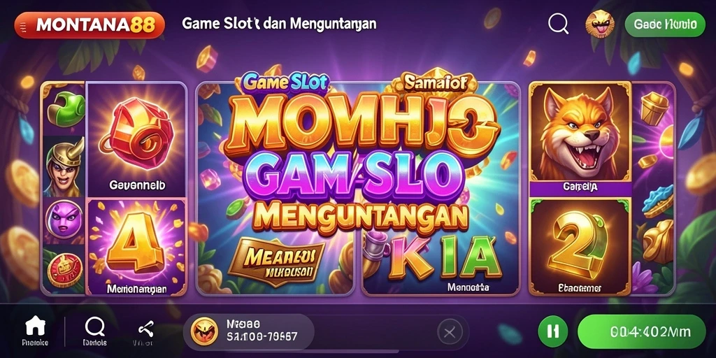 Screenshot gameplay MONTANA88 menampilkan keseruan permainan Slot.