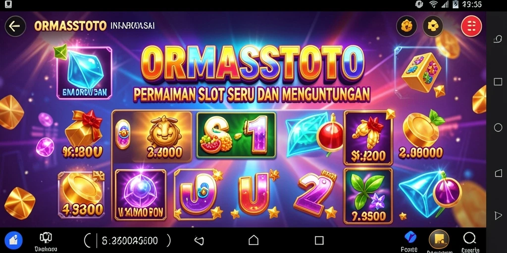 Tampilan gameplay Slot yang seru di ORMASSTOTO.