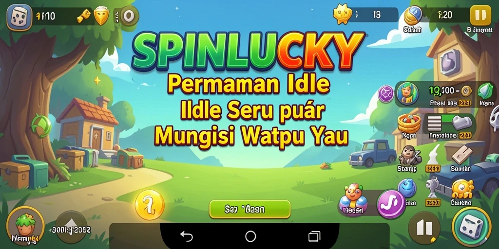 Tampilan gameplay SPINLUCKY yang menarik dan interaktif.