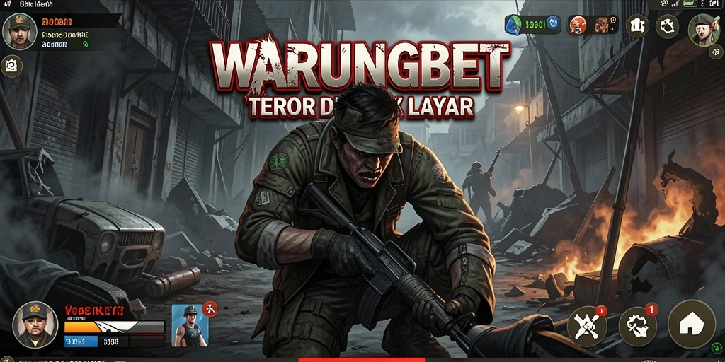 Tampilan permainan menakutkan di WARUNGBET dengan grafis mengesankan.