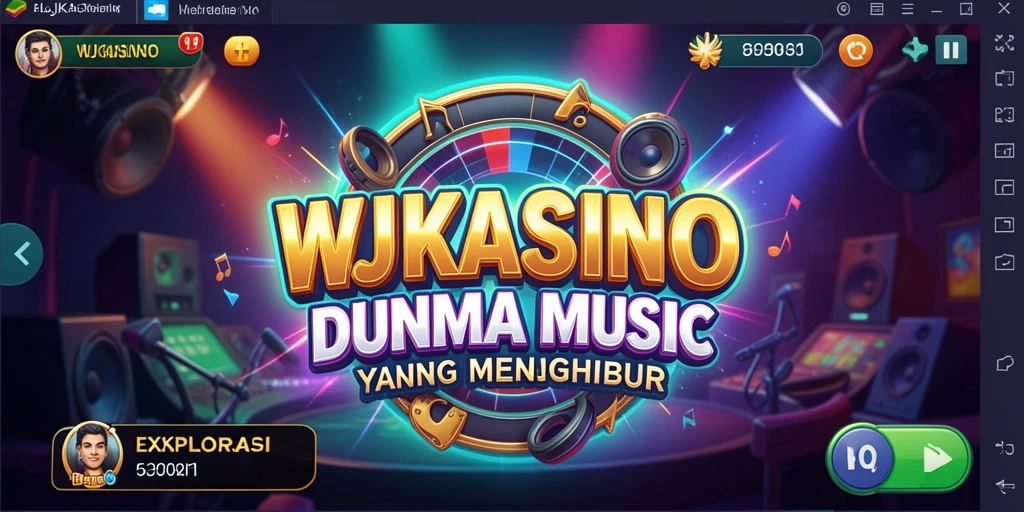 Tampilan gameplay WJKASINO yang penuh warna dan dinamis.